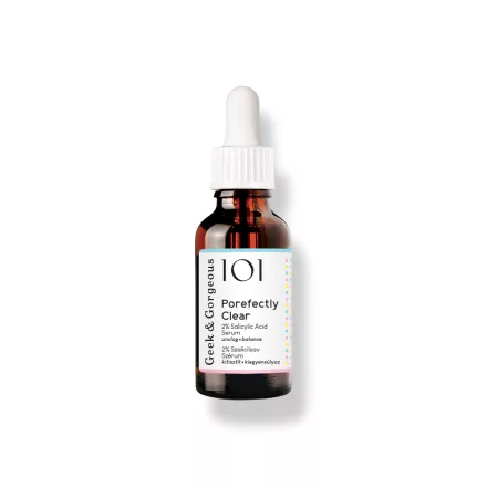 Geek&Gorgeous 101 Porefectly Clear 2% Szalicilsav Szérum 30 ml