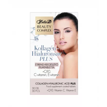 Helia-D Beauty Complex Kollagén-Hialuronsav Plus Étrend-kiegészítő filmtabletta 30 db