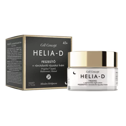 Helia-D Cell Concept Feszesítő + Ránctalanító Krém Éjszakai 45+