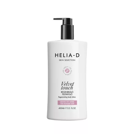Helia-D Skin Selection Velvet Touch Regeneráló testápoló igénybe vett bőrre 400 ml