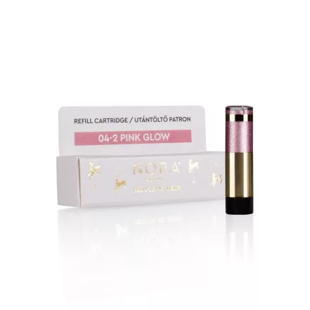Nora Beauty Duo Patron - Szemhéjpúder Applikátor Patron 04-2 Pink Glow