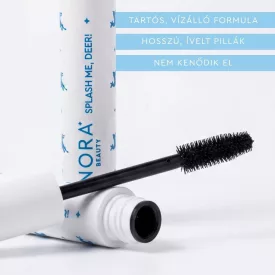 Nora Beauty Vízálló Szempillaspirál 03 Black Waterproof