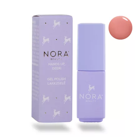 Nora Beauty Lakkzselé (géllakk) HD-02 Peach Perfection