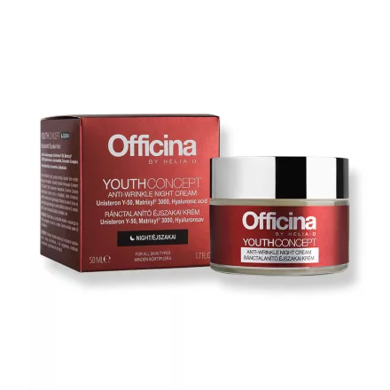 Officina by Helia-D Youth Concept Ránctalanító Éjszakai Krém 50 ml - megszűnt termék