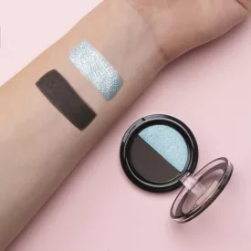 Aden Shine szemhéjpúder duo 03 - Blue/Dark Grey